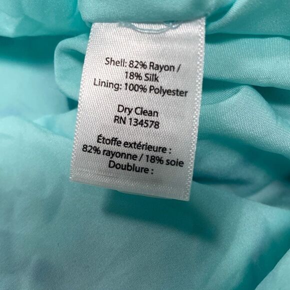 Vineyard Vines Lattice Print Tie Front Maxi Dress Size 10 - Picture 9 of 9